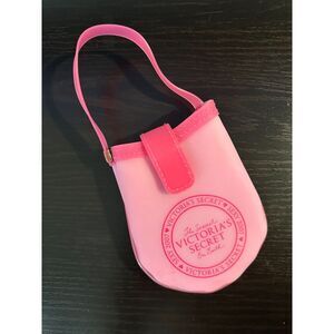 2007 The Sexiest Victoria's Secret on Earth Pink Translucent Mini Handbag Y2k